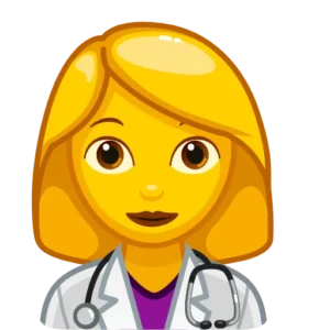 woman health worker 1f469 200d 2695 fe0f