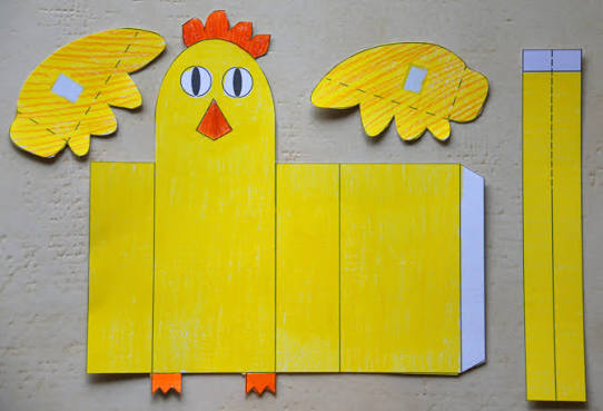 Flapping Chicken Craft